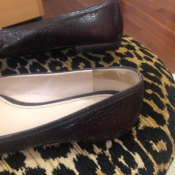 Maroon Prada Flats - Picture 4 of 6